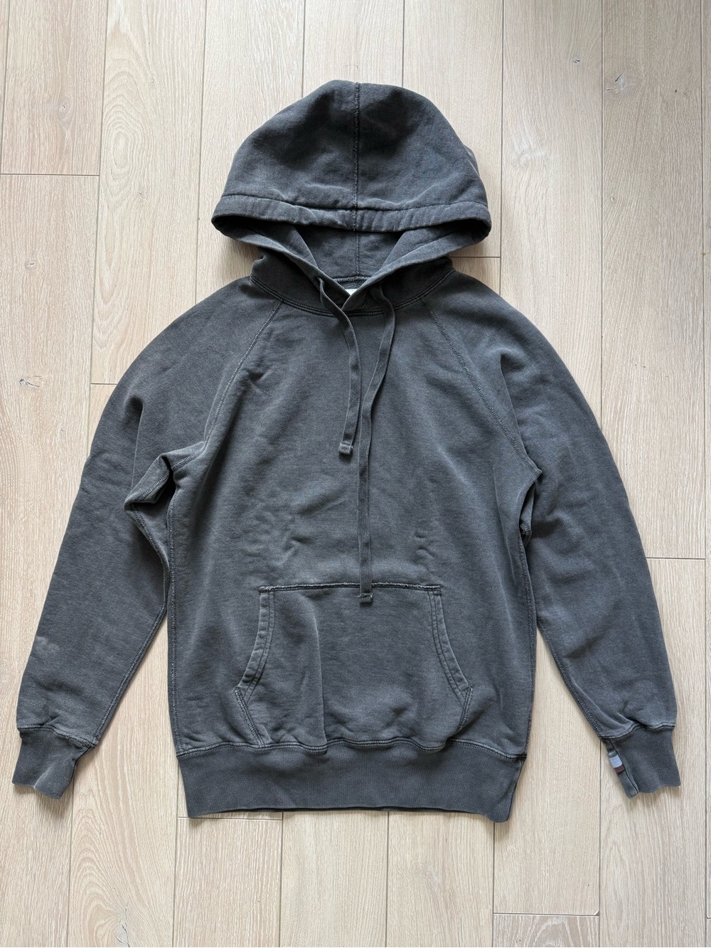 Province of Canada The Weekend Hoodie Washed Black Unisex Size XS